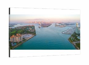 Government Cut Port of Miami Florida