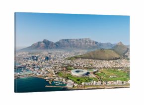 Cape Town (aerial view from a helicopter)