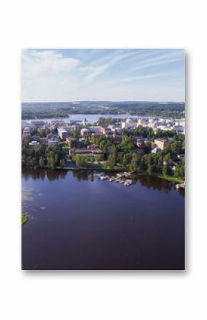 Hämeenlinna city top view