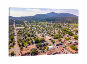 View of the city centre in Williams, Arizona