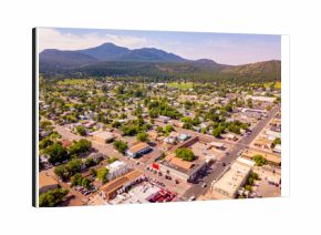 View of the city centre in Williams, Arizona