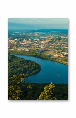Chattanooga vista from Lookout Mountain