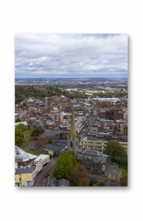 Dudley aerial view, UK.