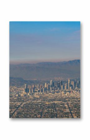 Aerial view of great Los Angeles area