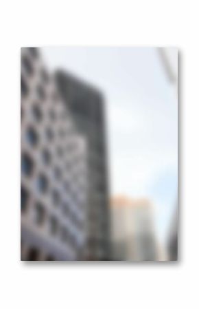 Low angle view of buildings in city