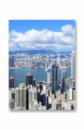 Hong Kong skyline from Victoria Peak