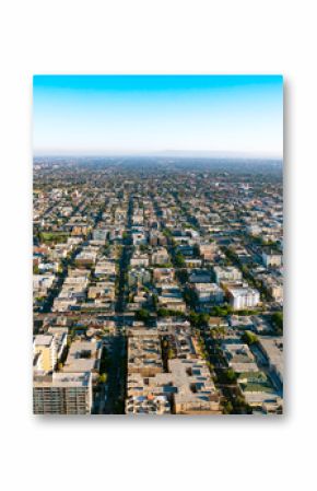 Aerial view of Los Angeles