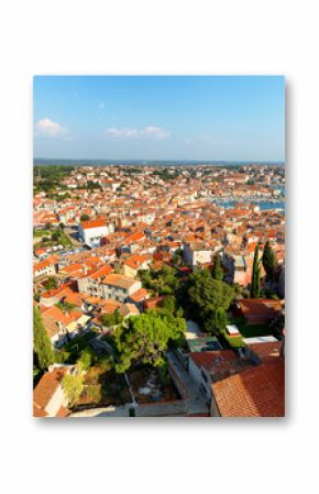 Panoramic view of Rovinj, Croatia, Europe