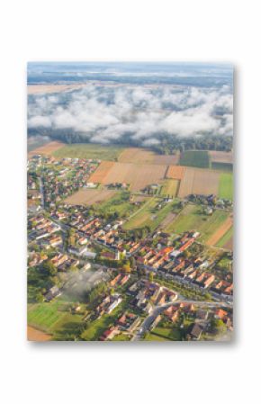 Aerial Landscape Of Großwilfersdorf In Styria Austria