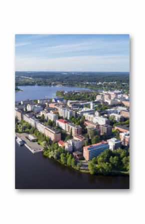 Hämeenlinna city top view