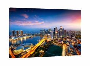 Singapore city skyline, Singapore's business district, Singapore