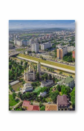 aerial view of Iasi city in Moldavia. Romania