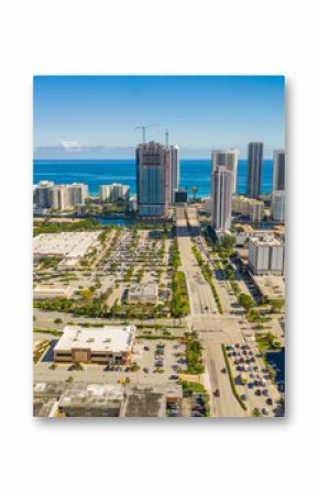 Aerial image Hallandale Beach FL