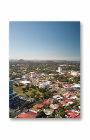 Business center of Managua town