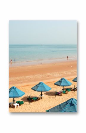 The beach of luxury hotel, Ras Al Khaimah, UAE