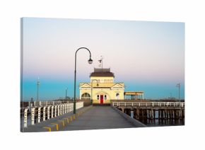 St Kilda Kiosk on sunrise