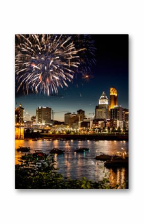 Fireworks Over Skyline