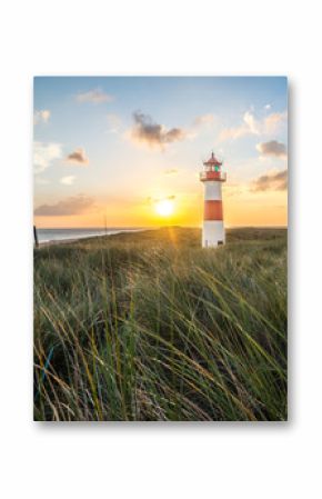 Leuchtturm in List auf Sylt am Ellenbogen