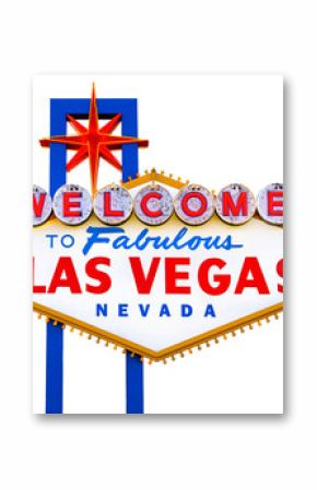 Welcome to Fabulous Las Vegas isolated sign
