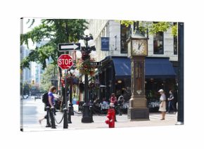 Gastown steam clock in Vancouver