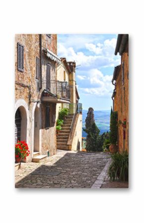 Gasse in Pienza