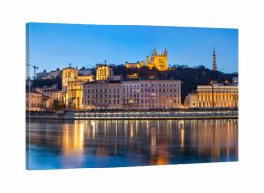 ville de lyon de nuit