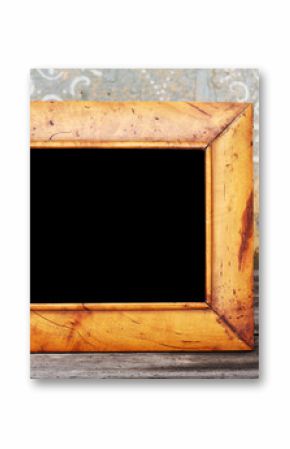 vintage photo-frame on table