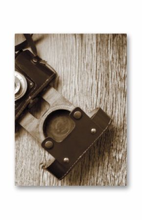 vintage old film photo camera
