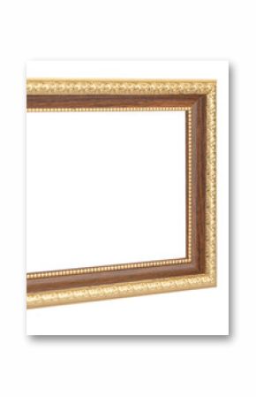 Picture frame isolated on the white background