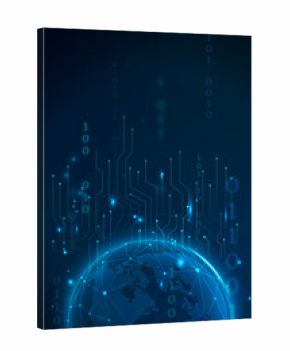 Futuristic global network technology