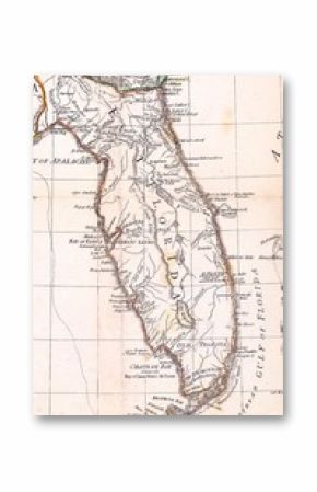 Florida old map