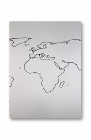 The world map