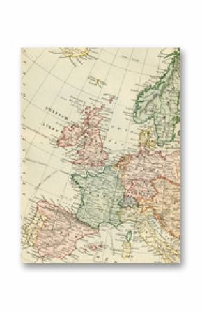 Vintage Map of Europe - Early 1800 Antique Maps of the World