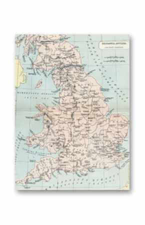 Vintage Map of Great Britain - Early 1800 Antique Maps of the World