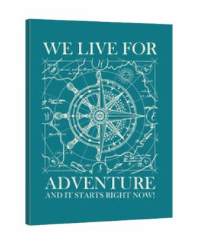 Hand-drawn vector banner with a wind rose, old nautical compass and steering wheel in retro style. Illustration on the theme of travel, adventure and discovery on the background of old map