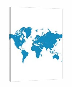 Simple world map