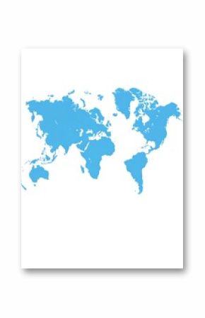 Simple world map