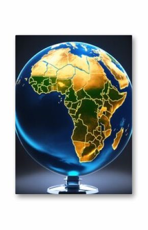 globe world map illustration