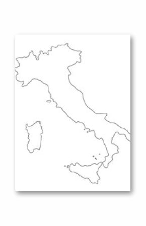 Map of Italy 