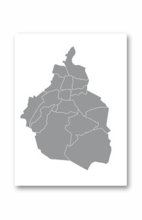 CDMX Mexico City map