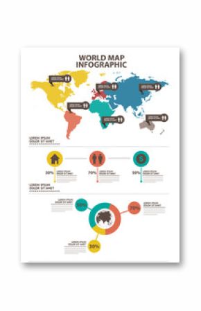 map infographic