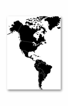 North and South of America territory, territory of Canada
