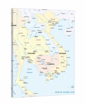 Map of the states of Southeast Asia
