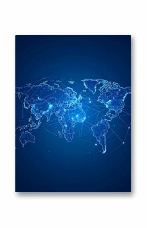 Global network map