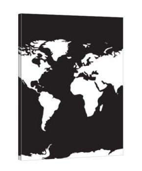 world map passport