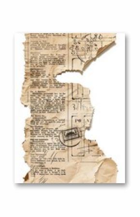 Stamps collecting paper background newspaper.