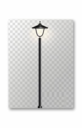 lonely street light pole