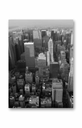 Skyline New York b/w querformatig