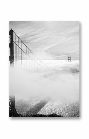 bridge in the fog