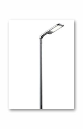 street lamp isolated on white